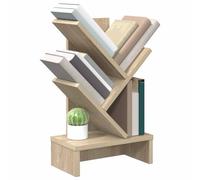 vidaXL Estantería de Árbol de 3 Niveles 30 x 18 x 48 cm Roble Sonoma