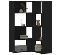 Estantería De Esquina 4 Niveles Madera Blanco 85x85x140 Cm Vidaxl