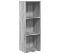 vidaXL Estantería de Madera de ingeniería Gris Sonoma 40x30x114 cm | Suficiente espacio para libros y decoraciones, aspecto elegante y elegante, material de madera resistente