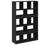 vidaXL Estantería madera de ingeniería 100x33x156,5 cm en color Roble Sonoma/Blanco/Marrón roble y más | almacenamiento funcional diseño moderno para baño dormitorio sala