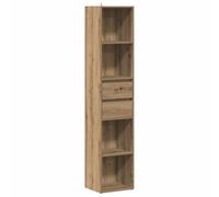 vidaXL Estantería de madera de ingeniería Roble Artisan 36x30x171 cm – Biblioteca/Armario