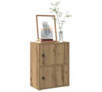 vidaXL Estantería de madera de ingeniería roble artisan 40x24x52 cm