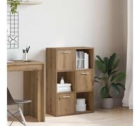 vidaXL Estantería de madera de ingeniería roble artisan 60,5x30x90 cm
