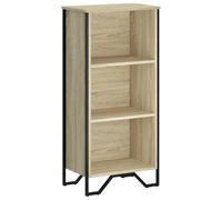 vidaXL Estantería de Madera de ingeniería Roble Sonoma 50x31x106 cm, librería, Estante, estantería de almacenaje, Armario de almacenaje