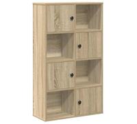 vidaXL Estantería de Madera de ingeniería Roble Sonoma 60x24x101,5 cm, estantería para Libros, estantería para Libros, Estante de Almacenamiento