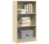 vidaXL Estantería de madera de ingeniería roble Sonoma 60x24x109 cm