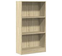 vidaXL Estantería de libros de madera de ingeniería Roble Sonoma 60x24x109 cm
