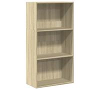 vidaXL Estantería de Madera de ingeniería Roble Sonoma 60x30x114 cm, librería, estantería de Libros, Estante de Libros, librerías