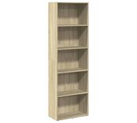vidaXL Estantería de Madera de ingeniería Roble Sonoma 60x30x189 cm, librería, estantería de Libros, Estante de Libros, librerías