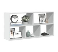 vidaXL Estantería de Pared Madera ingeniería Blanca 100x25x50 cm