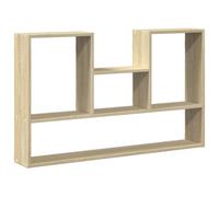 vidaXL Estantería de pared madera de ingeniería Roble Sonoma 99x15x60 cm Estante flotante