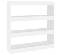 vidaXL Estantería/Divisor de ambientes blanco, 100x30x103 cm