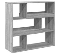 vidaXL Estantería/Divisor de ambientes, color gris Sonoma, 100x33x94,5 cm