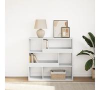 vidaXL Estantería divisor de espacios para libros Blanco 100x33x94,5 cm