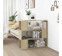 vidaXL Estantería divisor de espacios color roble Sonoma 100x24x94 cm