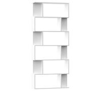 vidaXL Estantería/Divisor Madera contrachapada Blanco 80x24x192cm