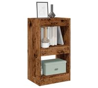 vidaXL Estantería/Divisor de Espacios Madera Antigua 40x30x72 cm, librería, estantería para Libros, Muebles para Libros, Biblioteca