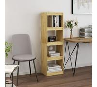 vidaXL Estantería divisor de espacios madera de pino 40x30x135,5 cm