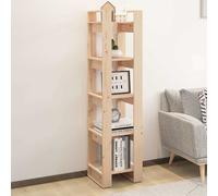 vidaXL Estantería/divisor de espacios madera maciza pino 41x35x160 cm