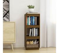 vidaXL Estantería/divisor de espacios madera pino marrón miel