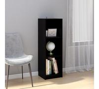 vidaXL Estantería/divisor de espacios madera pino negro 36x33x110 cm