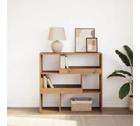 vidaXL Estantería Divisor de Espacios Roble Artisan 100x33x94,5 cm
