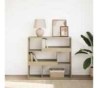 vidaXL Estantería divisor de espacios roble Sonoma 100x33x94,5 cm