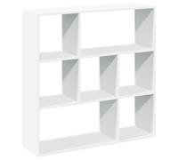 vidaXL Estantería divisoria de ambientes, color blanco, 102x29x103,5 cm, material de madera