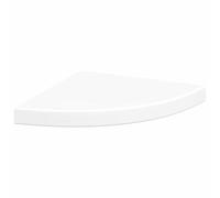vidaXL Estantería esquinera Flotante Blanca 35x35x3,8 cm MDF