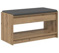 vidaXL Estantería Flurbank, roble artesanal, 83 x 38 x 45 cm
