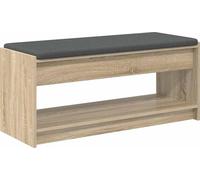 vidaXL Estantería Flurbank, roble Sonoma, 103 x 38 x 45 cm