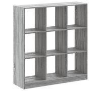 vidaXL Estantería gris Sonoma, 102x32x108 cm, material de madera