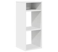 vidaXL Estantería librería Madera contrachapada Blanco 34x31x80 cm, estantería, Estante de Almacenamiento, estantería, estantería para Libros