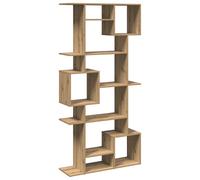 vidaXL Estantería librería madera de ingeniería 92x29x188 cm Multicolor Roble Artisan