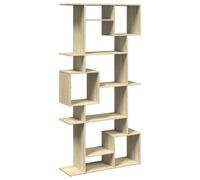 vidaXL Estantería librería madera de ingeniería 92x29x188 cm Multicolor Roble Sonoma