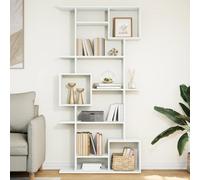Estantería Librería Madera De Ingeniería Blanca 92x29x188 Cm Vidaxl