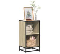 vidaXL Estantería madera contrachapada color roble 40x35x76 cm