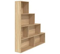 vidaXL Estantería Madera contrachapada Color Roble Sonoma 155x24x160cm