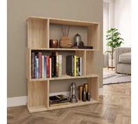 vidaXL Estantería madera contrachapada color roble Sonoma 80x24x96 cm