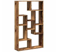 vidaXL Estantería Madera de ingeniería Color Envejecido 72x20x120,5 cm