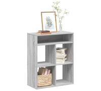 vidaXL Estantería madera de ingeniería color gris sonoma 66x31x80 cm