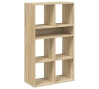 vidaXL Estantería Madera de ingeniería Color Roble Sonoma 66x31x112 cm, estantería, Estante de Almacenamiento, estantería, estantería para Libros