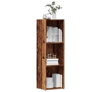 vidaXL Estantería madera de ingeniería envejecida 36x30x114 cm