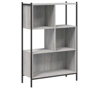 vidaXL Estantería de madera de ingeniería 72x28x109 cm Gris Sonoma para oficina y libros