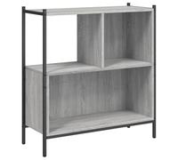 vidaXL Estantería Madera de ingeniería Gris Sonoma 72x28x77,5 cm, estantería, Armario de Almacenamiento, Vitrina, estanterías