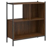 vidaXL Estantería Madera de ingeniería marrón Roble 72x28x77,5 cm, estantería, Armario de Almacenamiento, Vitrina, estanterías