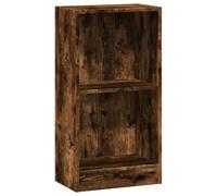 vidaXL Estantería Madera de ingeniería Roble Ahumado 40x24x76 cm, librería, estantería de Libros, Estante de Libros, librerías, Armario de almacenaje