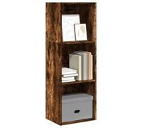 vidaXL Estantería madera de ingeniería roble ahumado 40x30x114 cm