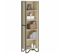 vidaXL Estantería librería de madera de ingeniería Roble Sonoma 50x31x169 cm