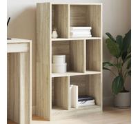 vidaXL Estantería madera de ingeniería roble Sonoma 57x28,5x107,5 cm
